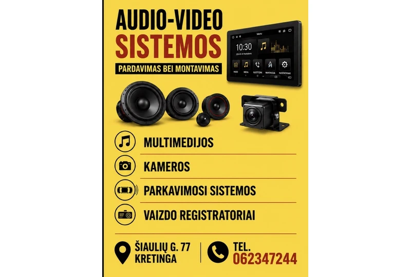 Prisijunk prie Android Auto sistemos savo ekrane!||Modernizuok savo multimedij? – montavimas Kretingoje!||Android Auto pried?lis prie originalaus ekrano!||Gauk visas funkcijas – Android Auto montavimas dabar!