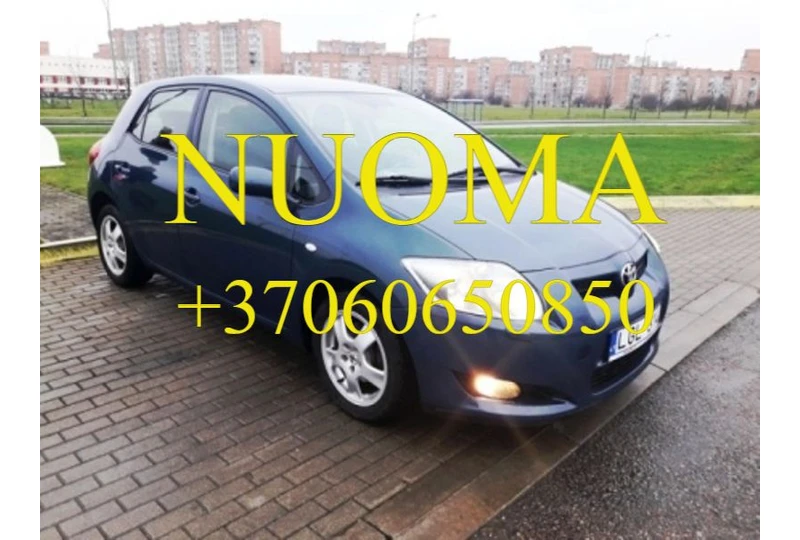 Patikimas Toyota Auris nuomai Klaip?doje||Ekonomiškas 2.0 dyzelis j?s? kelion?ms||Kasdien 09-21 pasiekiami Klaip?doje||Tvarkingas automobilis be ridos apribojim?||Grandininis variklis ir puikus komfortas||Nuo 25€ už par?, jokio amžiaus limito||Klimato kontrol? ir berakt? sistema Klaip?doje