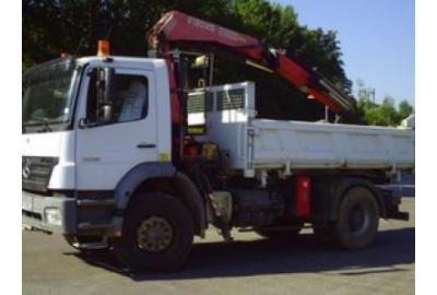 Pristatome betonavimo žvyrą, smėlį, skalda ir kitas medžiagas