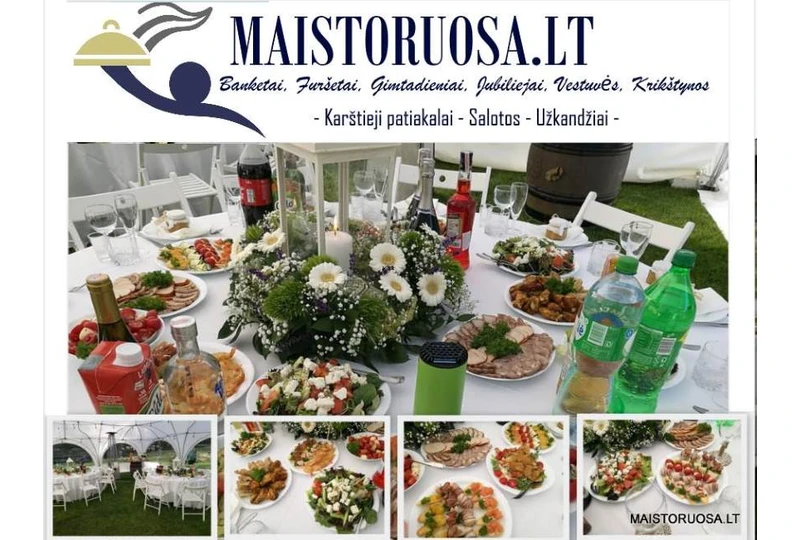Banketų ir renginių maitinimas Jūsų pasirinktoje vietoje