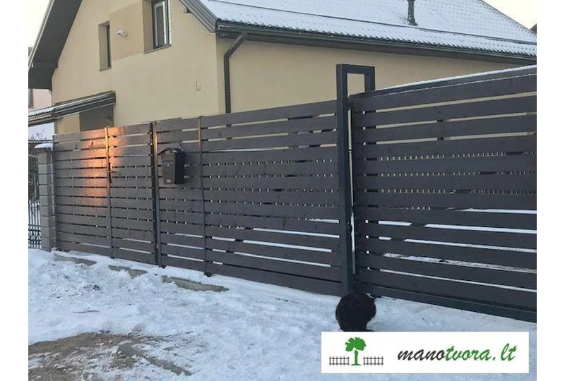 Įsigykite tvorą su pristatymu ir montavimu