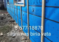 Medžio vatos šilumos izoliacija