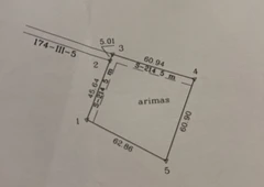Ramus sklypas su geru privažiavimu prie pat kelio