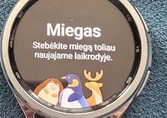 Samsung Galaxy Watch6 Classic 47mm – baterija laiko puikiai